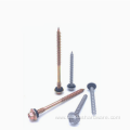 Self-tapping screws concrete screws with rubber washers